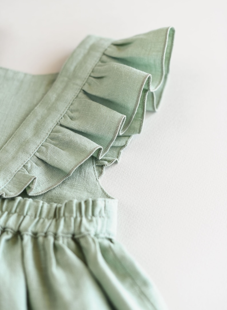 KIDS A-LINE FRILL DRESS BLACKHEATH BETTY
