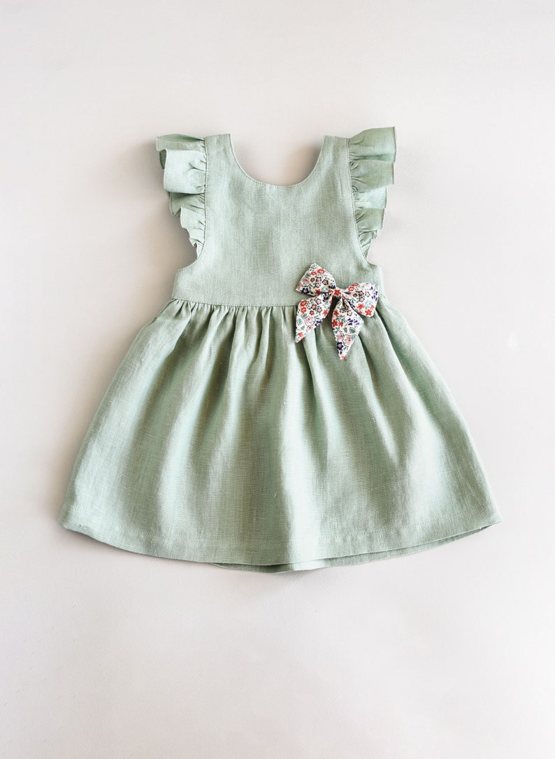INFANTS A-LINE FRILL DRESS BLACKHEATH BETTY main image 1