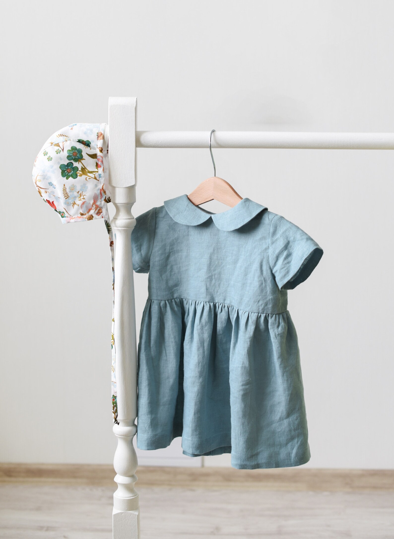 Linen Dress Baby Dress Linen Baby Dress Toddler Dress Baby Etsy