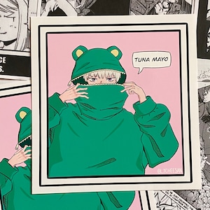 Toge Inumaki  - Froggy Hood Art Print