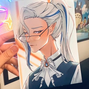 NEUVILLETTE || a5 5x7 8x10 Anime Art Prints