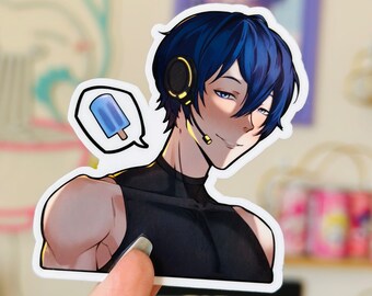 KAITO - Calcomanía inspirada en VOCALOID