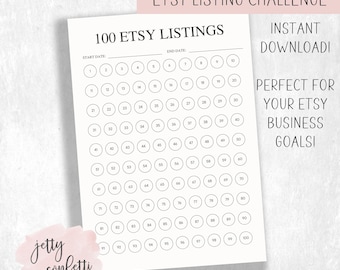 Suivi de but Etsy | Fournitures professionnelles Etsy | Outil de suivi des objectifs pour les entreprises Etsy | Objectifs du Nouvel An | Téléchargement instantané du PDF
