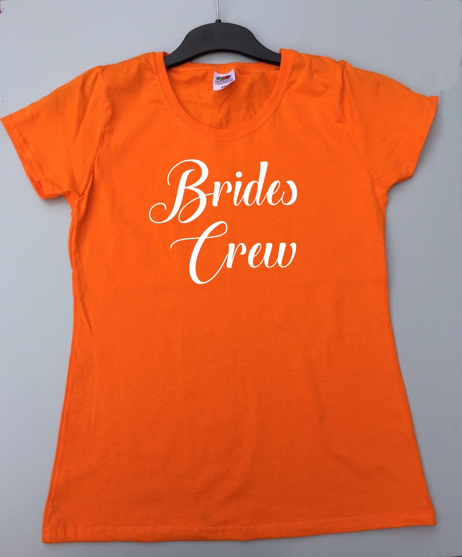 Brides Crew tshirt brides tshirt bridesmaid tshirt maid Etsy