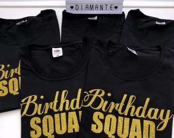 Birthday Girl t shirt, Birthday Squad t shirt, 40th birthday t shirt , 50th birthday t shirt , birthday gift, birthday tank top, 60th,30