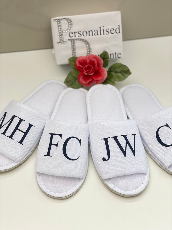 Initial slippers best sale