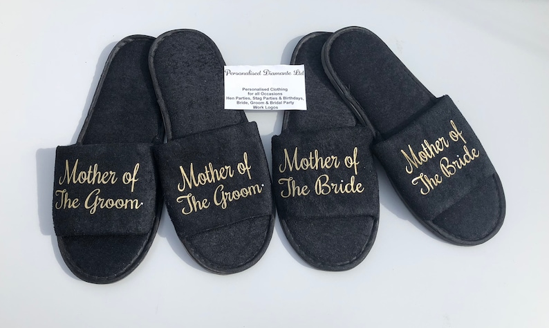 personalised slippers