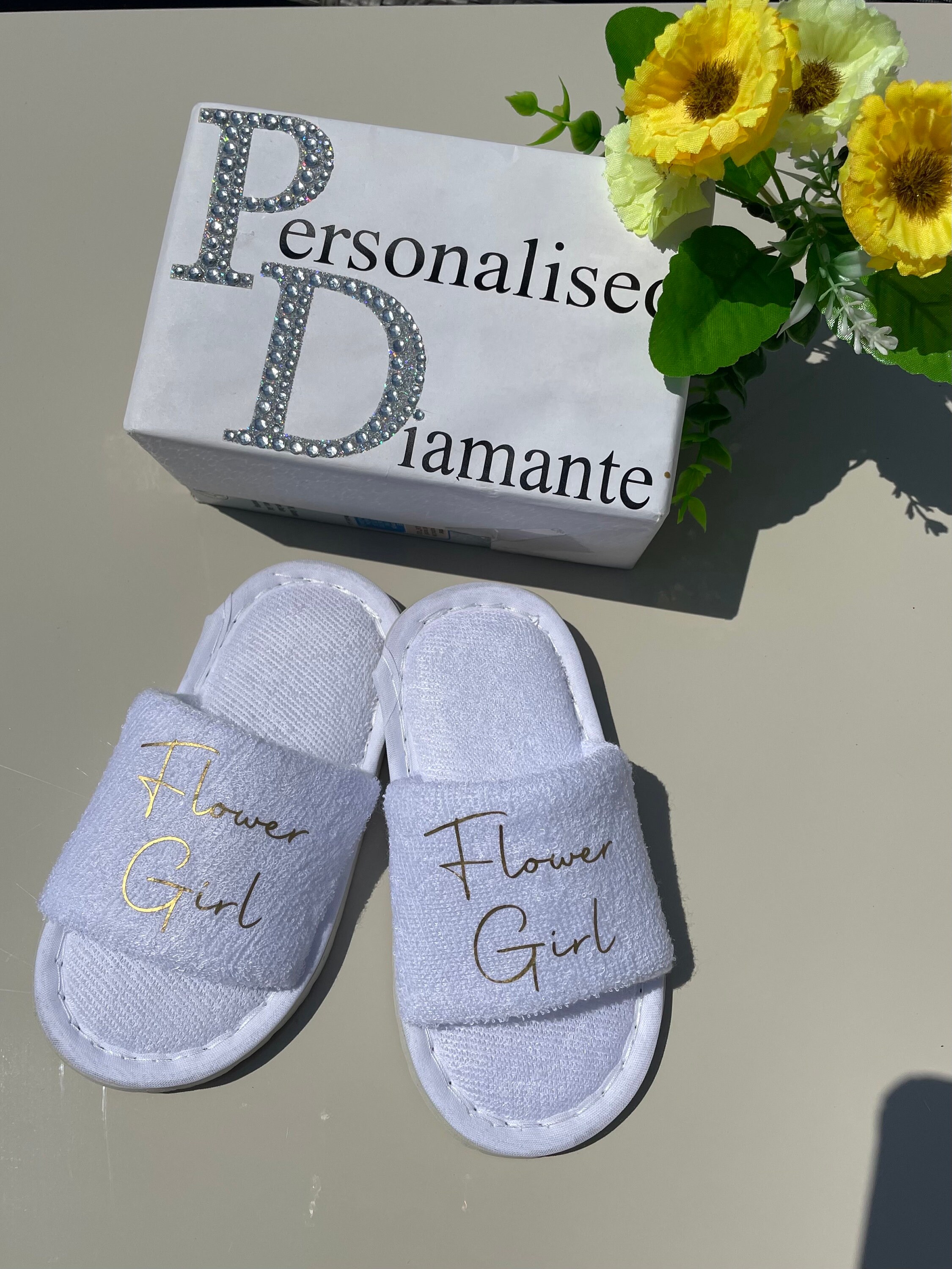 Girls spa slippers best sale