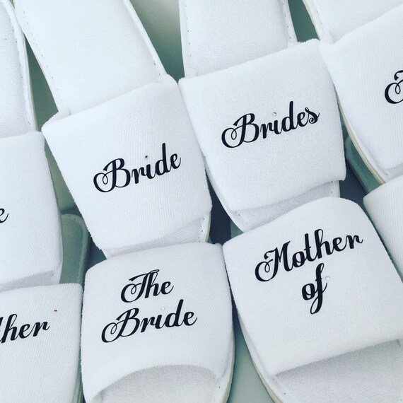 mother of the bride slippers