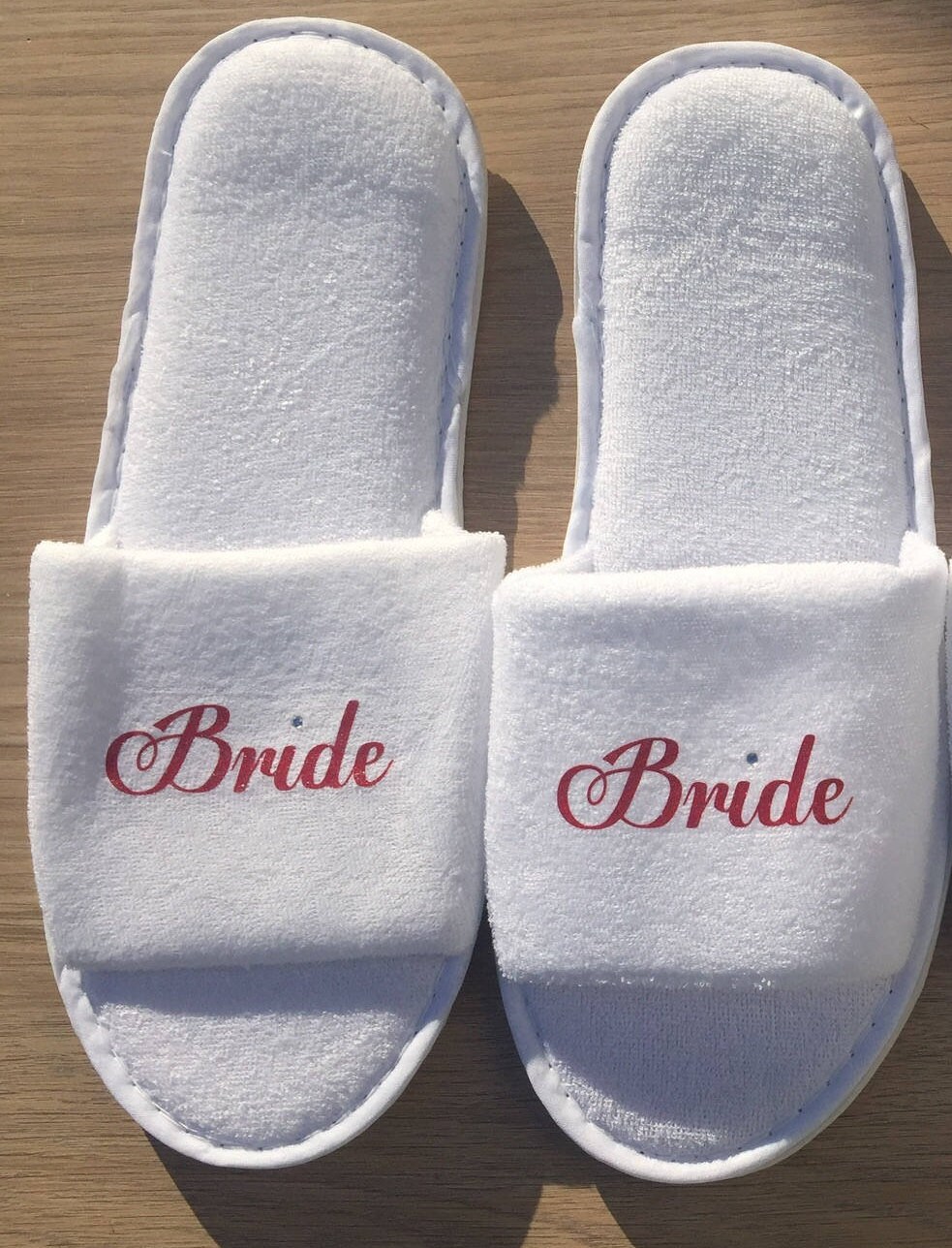 bridesmaid spa slippers