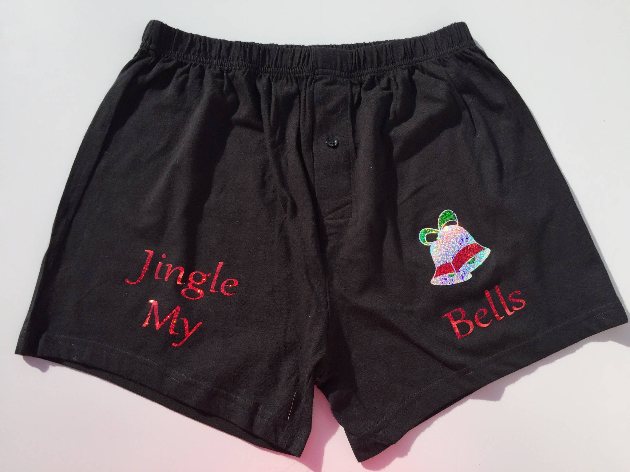 christmas boxers novelty underwear novelty boxers jingle my Etsy