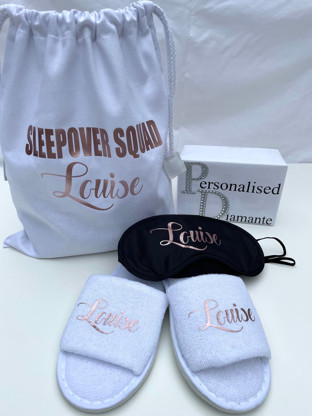 SLEEPOVER WEEKENDER BAG & EYE MASK SET