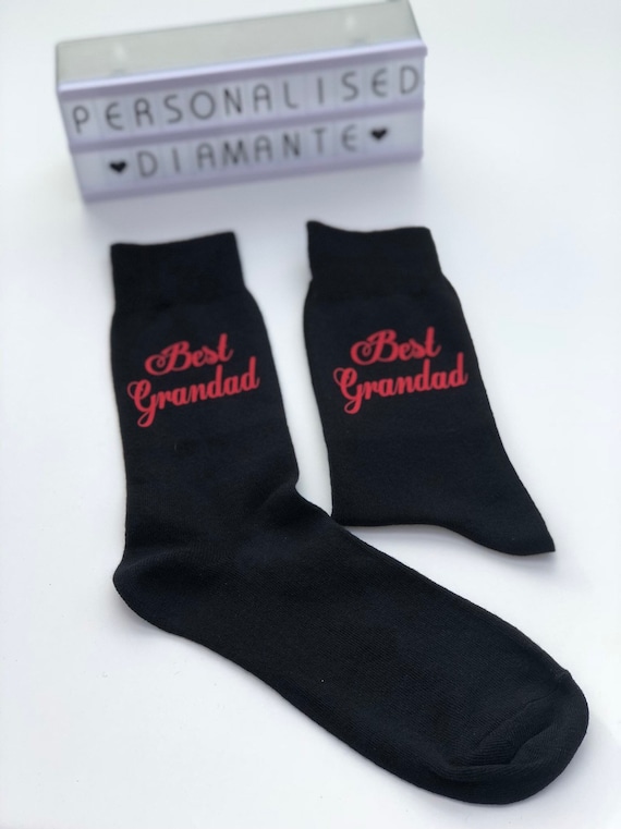 personalised socks fathers day