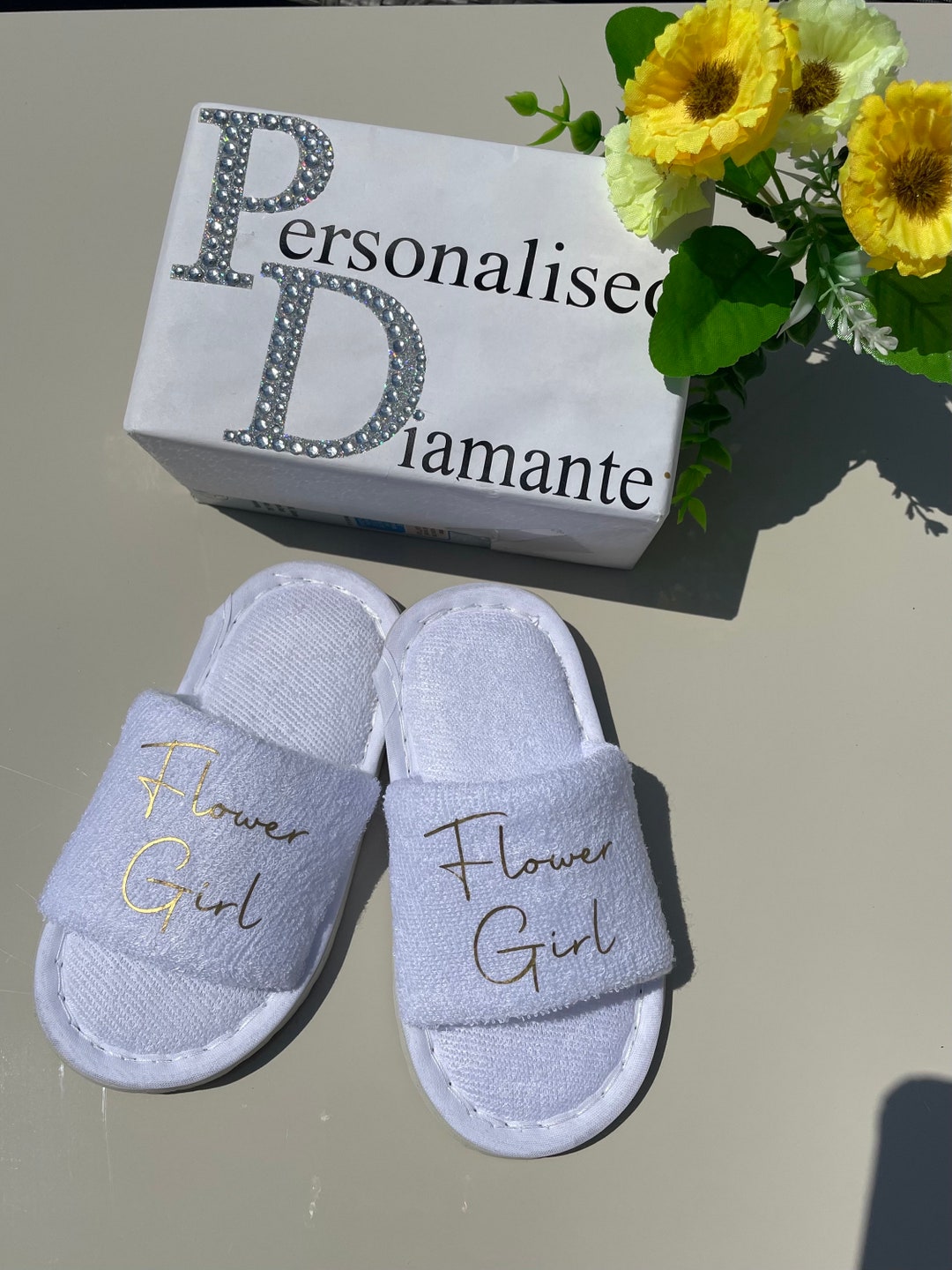 Little girl hotsell spa slippers