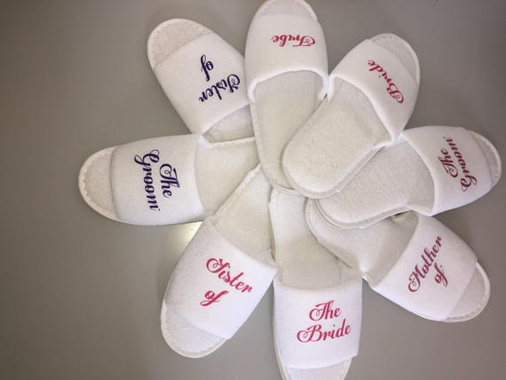 mother of the bride slippers