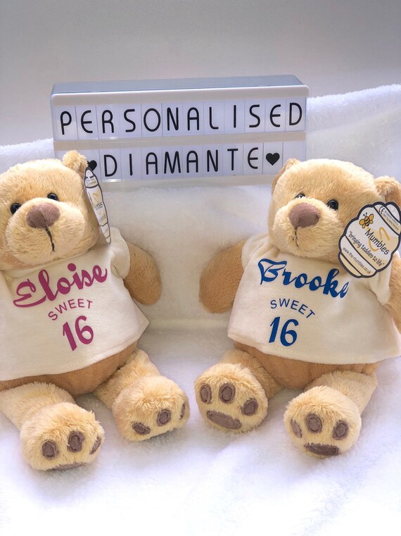 sweet 16 teddy bears