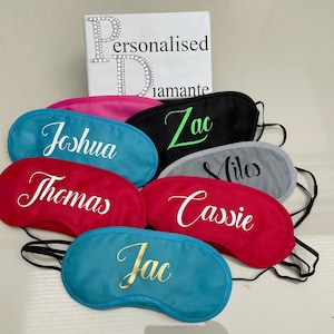 Sleep mask personalised eye mask
