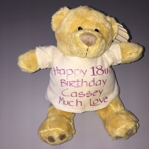 21st teddy bear