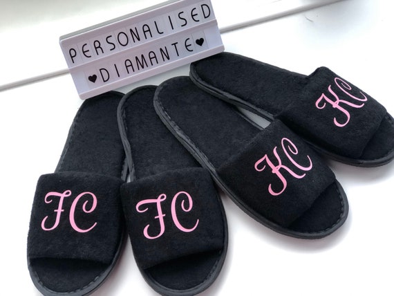 personalised slippers