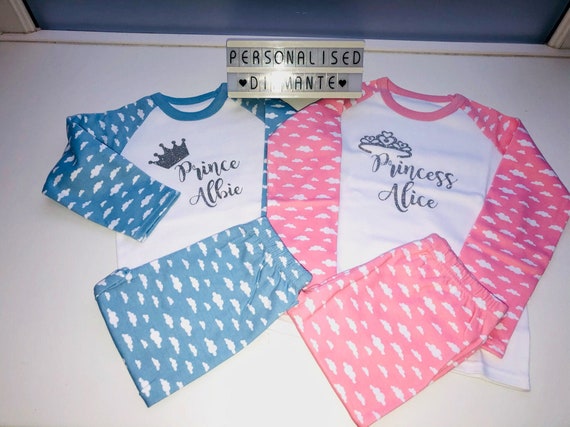 Personalised princess pyjamas Clearance