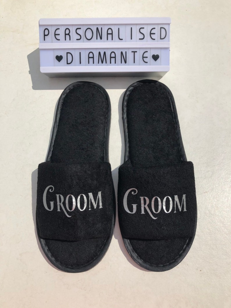 groom slippers set groom socks Groom boxers