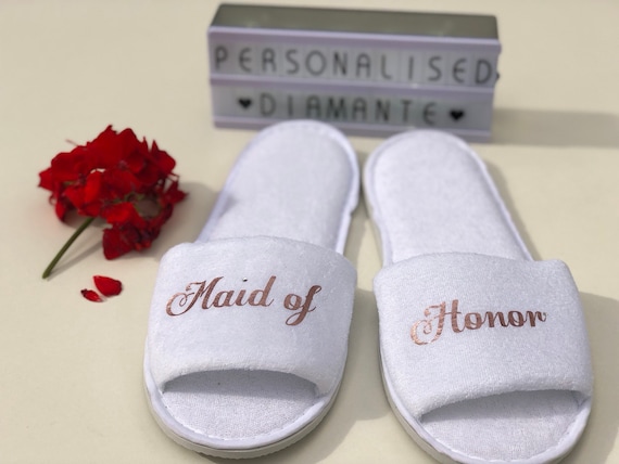 Maid of honour slippers Clearance