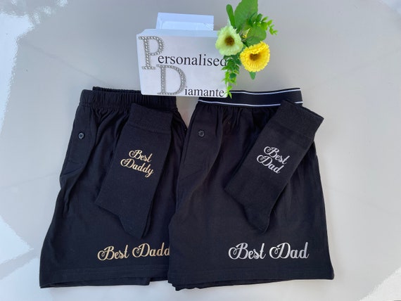 El mejor juego de calzoncillos y calcetines para papa el mejor papa regalo del Dia del Padre Etsy Mexico