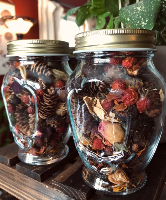 Prairie Potpourri Mason Jar Etsy