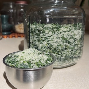Wild Leek Infused Coarse Sea Salt