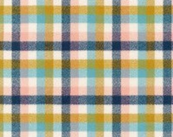 Summer - Mammoth Junior Flannel Plaid - by Robert Kaufman Fabrics