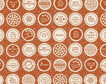 Chocolate Pies - More Pie by Dana Willard for FIGO Fabrics