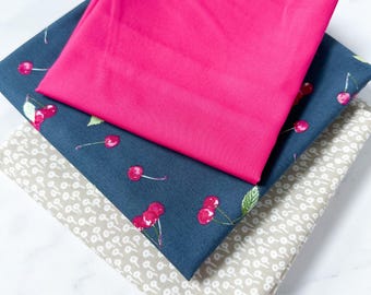 Whole Cloth Quilt Kit - Cherry Pop