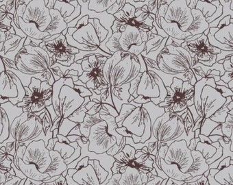 Anemones - Wisteria - Wallflower by Hope Johnson for Cotton+Steel - HJ302-WI3