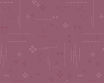End of Bolt - 50” Raisin Decostitch - by Art Gallery Fabrics | AGF - DSE-737