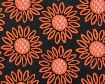 Sunflowers Dark - Squeeze by Dana Willard for FIGO Fabrics
