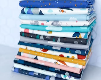 Summer Skies 16 piece FQ Bundle - Cotton and Steel