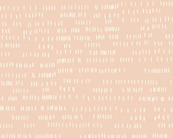 Pale Pink Dash - Whiskers by Sarah Golden for Andover - A-9173-E