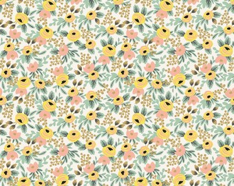 PRIMAVERA Rosa Cream - by Rifle Paper Co. Cotton + Steel - RP305-CR2