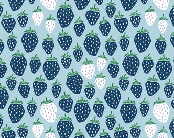 Water Drop - Queen of Berries - Under the Apple Tree - by Loes Van Oosten for Cotton+Steel - LV500-WA5