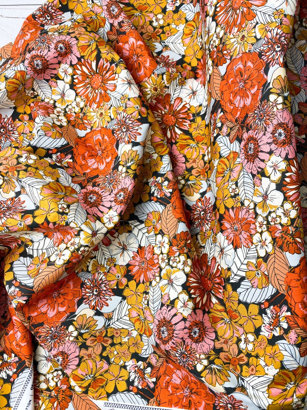 Fleuron Haven Kismet by Sharon Holland for Art Gallery Etsy