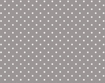Petits Dots Ash Grey - Les Petits - by Art Gallery Fabrics | AGF