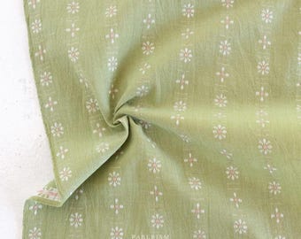 Celadon - Forest Forage Daises Daisy by Fableism Supply Co
