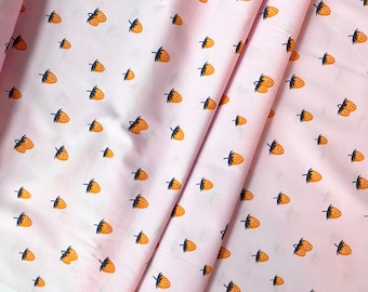 Backyard Berry Candy - Strawberry Pink - Summer Side - by Dana Willard for Art Gallery Fabrics | AGF
