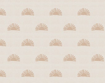 Morning Horizon Warm - AbstraArt - by Katarina Roccella for Art Gallery Fabrics | AGF
