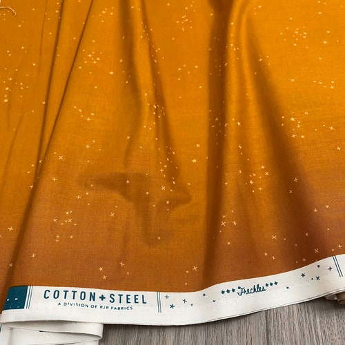 FRECKLES in Acorn by Cottonsteel Basics CS100AC5 Etsy