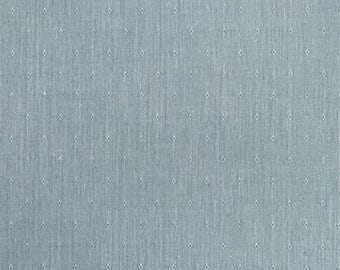 Dots in Bluebell - Wildflower Wovens by Suzy Quilts for Art Gallery Fabrics