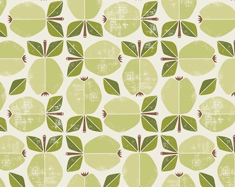 Apple Green - Under the Apple Tree - by Loes Van Oosten for Cotton+Steel - LV504-GR3