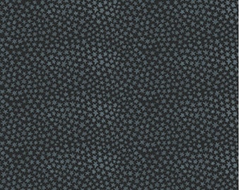 Winter Frost Black & Gray Stars - FIGO Fabrics - 90327-99