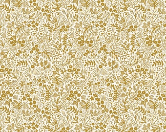Tapestry Lace Gold Metallic - Rifle Paper Co. Basics by Cotton + Steel - RP500-GO5M