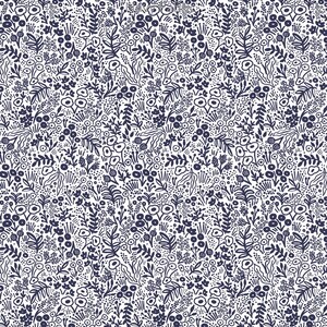 Tapestry Lace Navy - Rifle Paper Co. Basics by Cotton + Steel - RP500-NA4